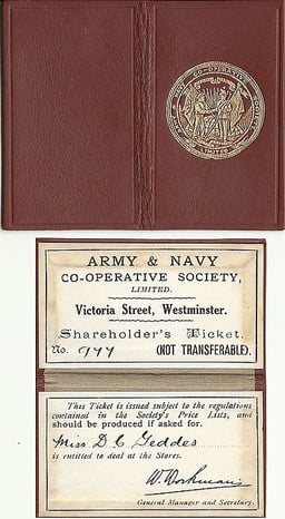 What was the original name of the Army & Navy Stores?