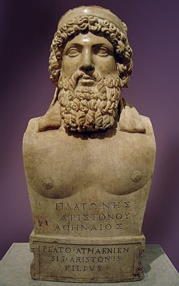 How long is it believed that Plato's entire body of work has survived intact?
