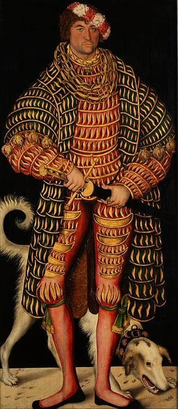What role did Lucas Cranach the Elder have in Saxony?