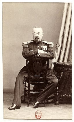 In what year did François Achille Bazaine become a Marshal of France?