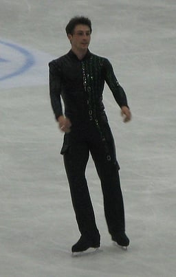What was Brian's score in his record breaking short program in 2004?