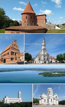 What is the nickname for Kaunas?