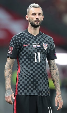 Was Marcelo Brozović part of the Croatian team that reached the World Cup finals in 2018?
