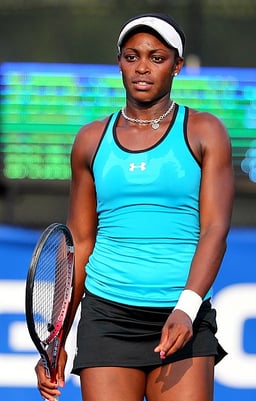 In which years did Sloane win her WTA singles titles?