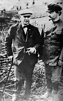 What significant event is related to Leon Trotsky?