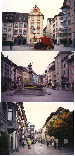 In which country is Schaffhausen located?