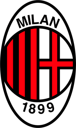 What are two of the official colors of A.C. Milan?[br](Select 2 answers)