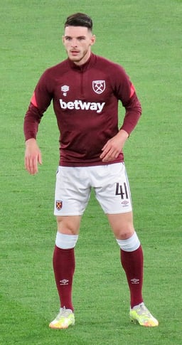 Which Premier League club does Declan Rice play for?