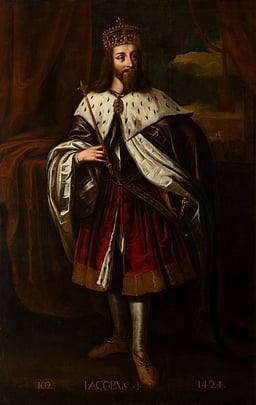 Who was James I's father?