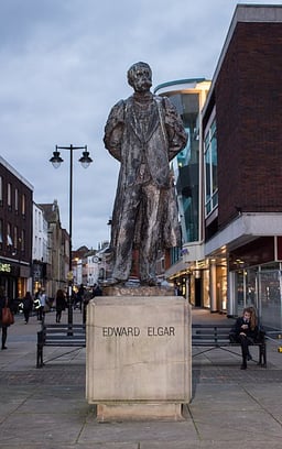 What is the title of Elgar’s famous marches?
