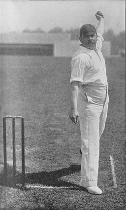 Who is the only other cricketer to have toured Australia six times, like Johnny Briggs?