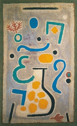 Paul Klee's style was influenced by which movement?