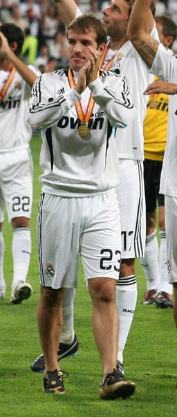 How many goals did Van der Vaart score for Real Madrid?