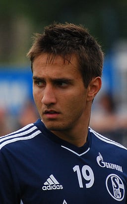 During which major tournament did Gavranović notably play for Switzerland?