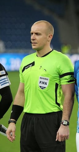 Has Szymon Marciniak ever refereed in a Serie A match?