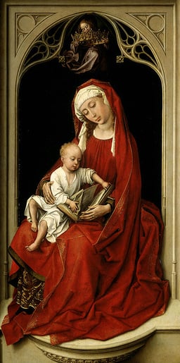 What type of emotional quality is evident in van der Weyden's work?
