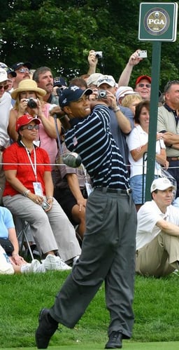 What is Tiger Woods's height?