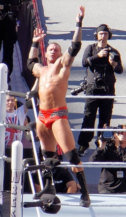Which WWE pay-per-view event did Randy Orton headline at WrestleMania 25 and WrestleMania XXX?