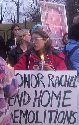 When was Rachel Corrie awarded the [url class="tippy_vc" href="#314319609"]Order Of Bethlehem[/url]?