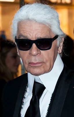 In which decade did Karl Lagerfeld begin his career in fashion?