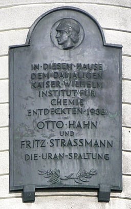 When did Otto Hahn die?