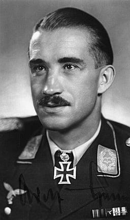 What was the date of Adolf Galland's death?
