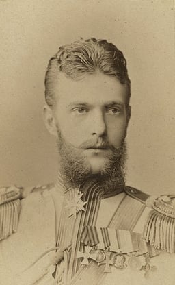 When did Grand Duke Sergei Alexandrovich Of Russia die?
