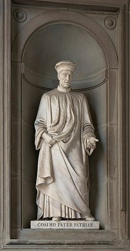 Which period did Cosimo de' Medici rule during?
