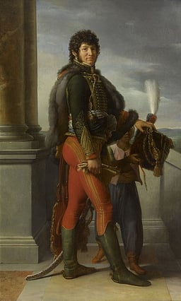 What event spurred Joachim Murat to enlist in the army?