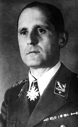 What organization was Heinrich Müller the chief of during WWII?