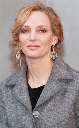 What was Uma Thurman's first film after her appearances on the covers of British Vogue?