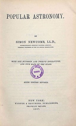 Where was Simon Newcomb born?