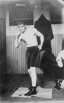 Which boxer did Hauck achieve victory over?