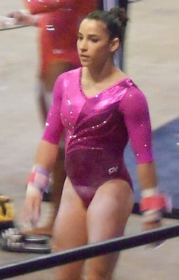 In which year was Aly Raisman national champion on balance beam?