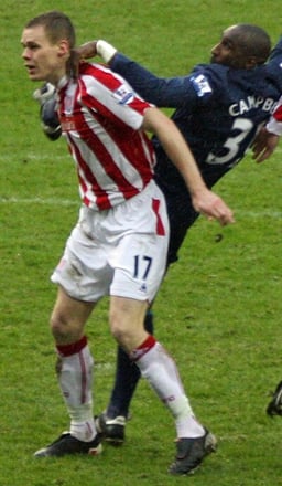 In what season did Shawcross become Stoke's captain?