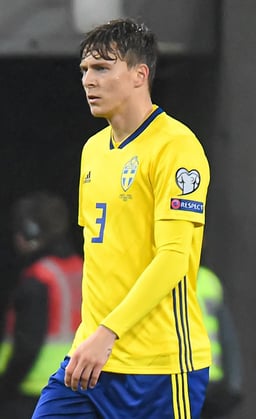 What's the full name of the Swedish professional footballer Victor Lindelöf?