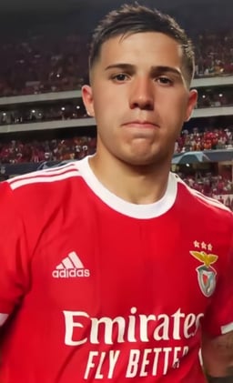 Which league does Benfica, the club Enzo Fernández joined in 2022, play in?