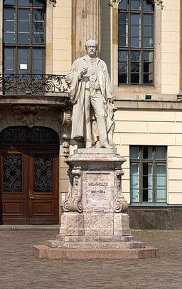When was Hermann von Helmholtz born?