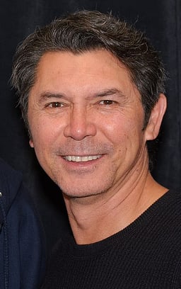 In which Broadway musical did Lou Diamond Phillips make his debut?