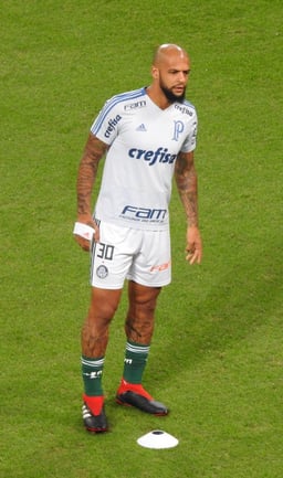 What was Felipe Melo's jersey number with Inter Milan?