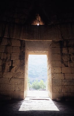 What civilization was Mycenae a major center of?