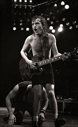 When was Angus Young born?