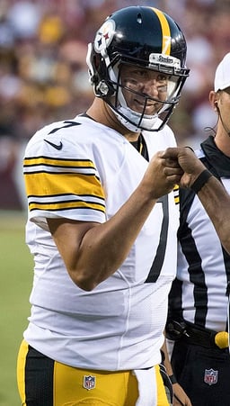 How many of the current 32 NFL teams has Ben Roethlisberger beaten?
