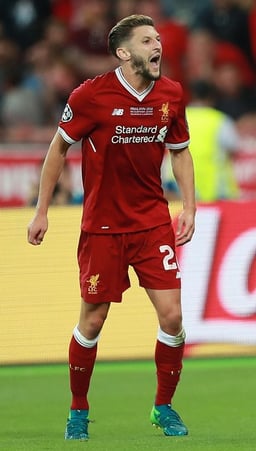 What squad number does Lallana wear at Brighton & Hove Albion?