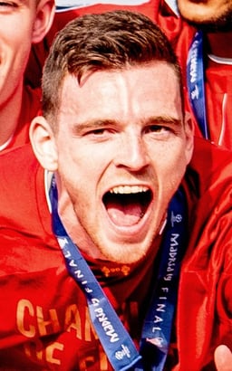 Which position does Andrew Robertson play in football?