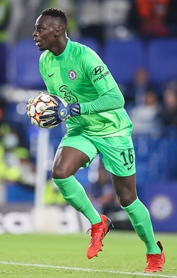 What team did Chelsea beat in the final for Mendy's clean sheet?