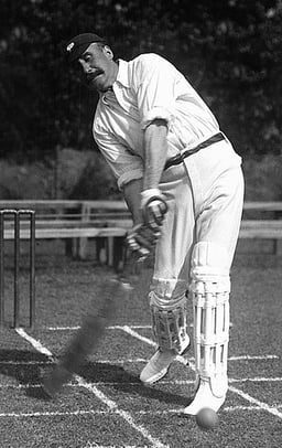 How many half-centuries did Martin Hawke score in his career?