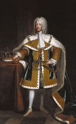 When did George II become the King of Great Britain and Ireland?