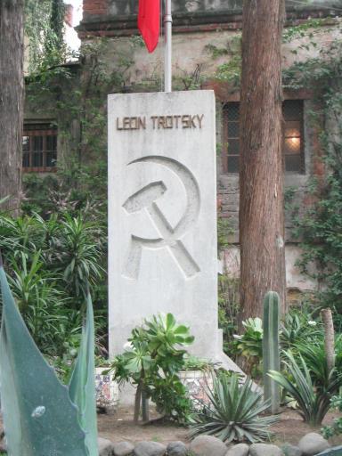 What is the location of Leon Trotsky's burial site? [br](Select 2 answers)