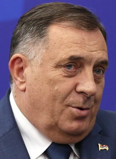 With which two countries is Dodik believed to have close connections?